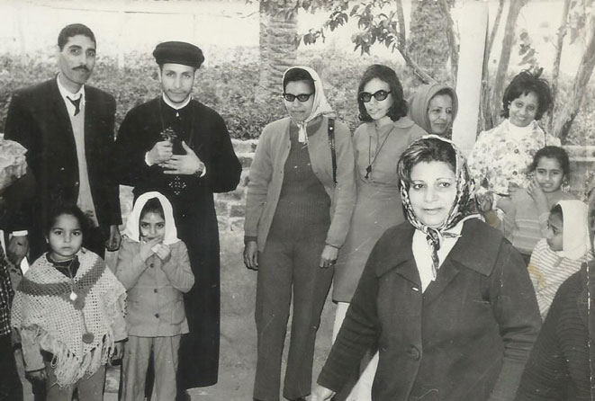 زيارة لابونا ابراهيم عبدة اثناء الاربعين يوماً بالدير (القمص ميخائيل)