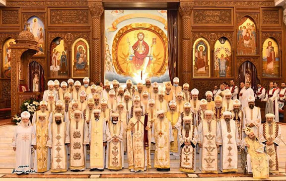 ترقية القمصية على يد قداسة البابا تواضروس الثانى (القمص ميخائيل) يوم 25/11/2020
